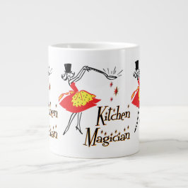 Kitchen Magician Retro Kochkunst Jumbo-Tasse