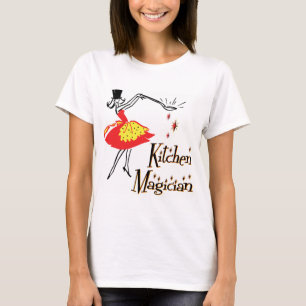 Kitchen Magician Retro Kochkunst T-Shirt