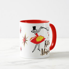 Kitchen Magician Retro Kochkunst Tasse