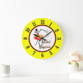Kitchen Magician Retro Nummern Wall Uhr (Zuhause)