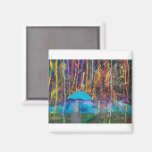 Kitchen Magnet Kunstmalerei Drucken (Vorderseite/Rückseite)