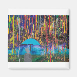 Kitchen Magnet Kunstmalerei Drucken