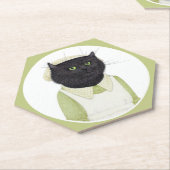 KITCHEN MAID CAT Hexagon Paper Untersetzer (angewinkelt)