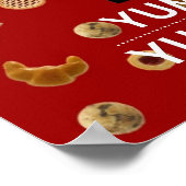 Kitchen Martzkin "JUMMY, YUM, YUM!" Poster (Ecke)