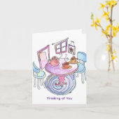 Kitchen Memories Karte (Gelbe Blume)