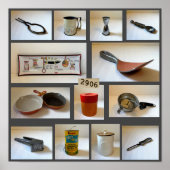 Kitchen Objects Poster (Vorne)