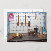 Kitchen of art nouveau postkarte (Vorne/Hinten)