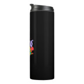 KITCHEN PAINT SPLASH LESSONS THERMAL TUMBLER  THERMOSBECHER (Nach rechts gedreht)