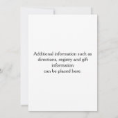 Kitchen Polterabend Einladung (Rückseite)