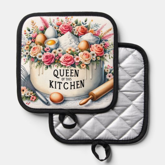 Kitchen Pot Holders Topflappen (Vorderseite/Rückseite)