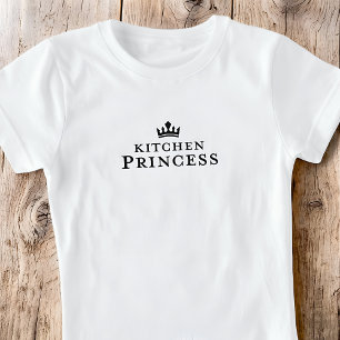 Kitchen Princess Pickleball Süße Krone Geschenk T-Shirt