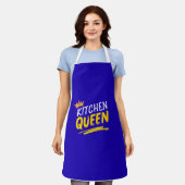 Kitchen Queen Apron All-Over Print Apron Schürze (Getragen)