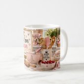Kitchen Queen Pink Backtasse Kaffeetasse (VorderseiteRechts)