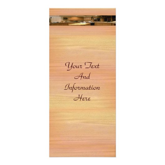 Kitchen Rack Card Werbekarte (Vorne)