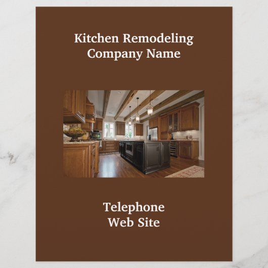 Kitchen Remodeler1 Business Flyer (Vorne)
