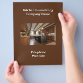 Kitchen Remodeler1 Business Flyer (Hand)