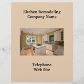 Kitchen Remodeler2 Business Flyer (Vorne)