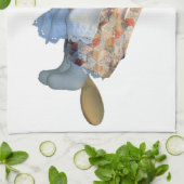 Kitchen Rotzunge Spoon Küchentücher Handtücher (Gefaltet)