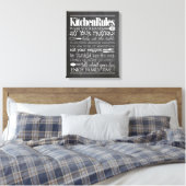 Kitchen Rules Leinwand (Insitu (Schlafzimmer))