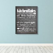 Kitchen Rules Leinwand (Insitu (Holzboden))