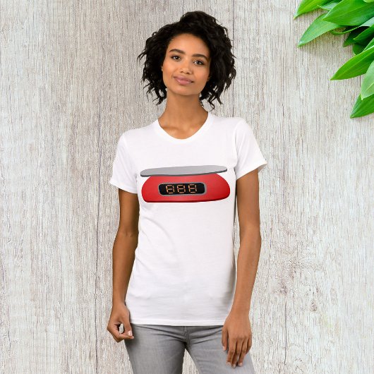 Kitchen Scale Womens T - Shirt