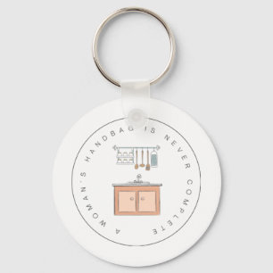 Kitchen Sink Keyring Schlüsselanhänger