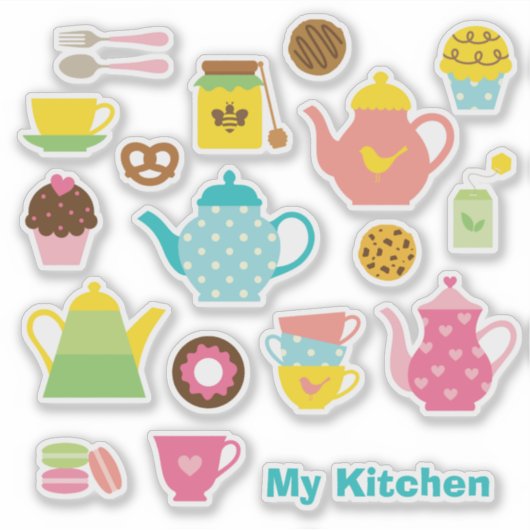 Kitchen Sticker Set (Vorderseite)