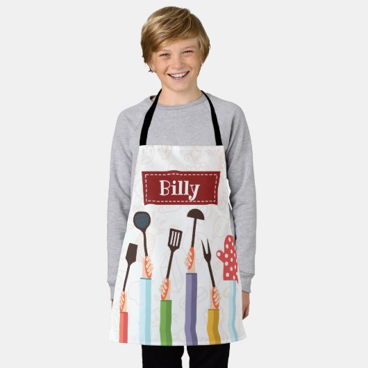 Kitchen Stuff Red Schürze (Getragen)