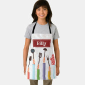Kitchen Stuff Red Schürze (Insitu)