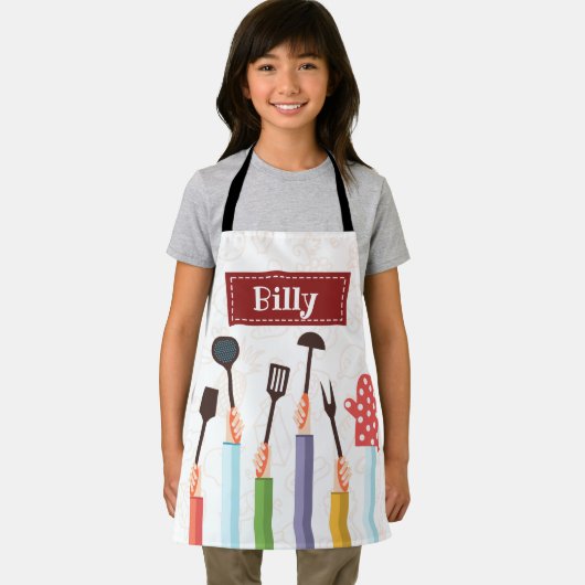 Kitchen Stuff Red Schürze (Insitu)