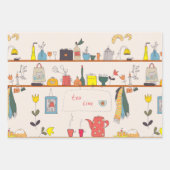 Kitchen Tea Time Geschenkpapier Set (Vorderseite 2)