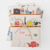Kitchen Tea Time Geschenkpapier Set (Beispiel)