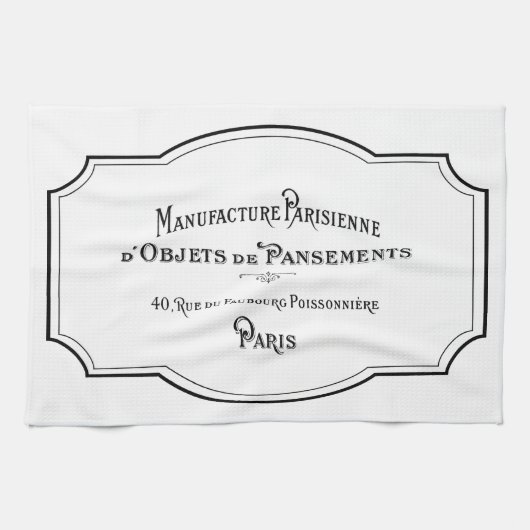 Kitchen Teetücher - Parisienne Paris Geschirrtuch (Horizontal)