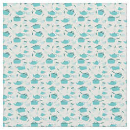 Kitchen Theme Fabric Stoff