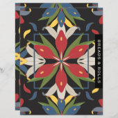 Kitchen Tile Recipe Divider | Breads & Rolls (Vorne/Hinten)