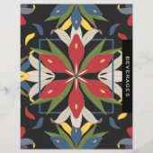 Kitchen Tile Rezept Binder Divider | Getränke (Vorderseite)