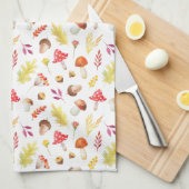 Kitchen Towel - Autumnal Pattern Geschirrtuch (Viertel Falte)