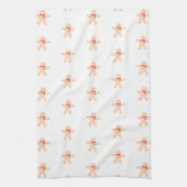 Kitchen Towel - Christmas Gingerbread Man Pattern Geschirrtuch (Vertikal)