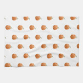 Kitchen Towel - Cute Halloween Pumpkin Pattern Geschirrtuch (Horizontal)