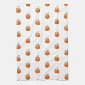 Kitchen Towel - Cute Halloween Pumpkin Pattern Geschirrtuch (Vertikal)
