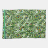 Kitchen Towel Peacock Feathers Geschirrtuch (Horizontal)