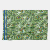 Kitchen Towel Peacock Feathers Geschirrtuch (Horizontal)