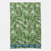 Kitchen Towel Peacock Feathers Geschirrtuch (Vertikal)