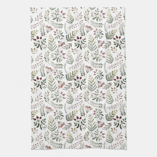 Kitchen Towel - Winter Pattern Geschirrtuch (Vertikal)