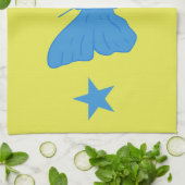 Kitchen towel with Flag of Bady Bassit Geschirrtuch (Gefaltet)