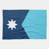 Kitchen towel with Flag of Minnesota, USA Geschirrtuch (Horizontal)