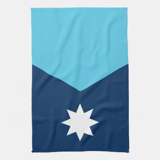 Kitchen towel with Flag of Minnesota, USA Geschirrtuch (Vertikal)