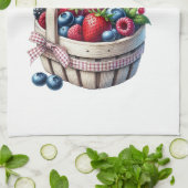 Kitchen Towels-Berry Basket Kitchen Towel Geschirrtuch (Gefaltet)