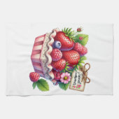 Kitchen Towels-Berry Basket Kitchen Towel  Geschirrtuch (Horizontal)