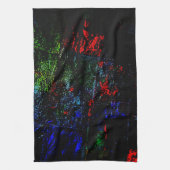 Kitchen towels dark mix color texture abstract geschirrtuch (Vertikal)